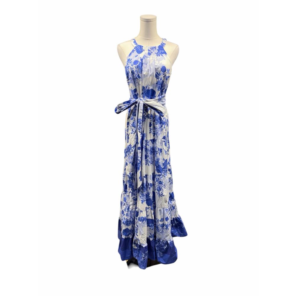 Cara Cara Siasconset Maxi Dress – Toile Blue - Picture 2 of 8